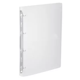   Gyűrűs könyv, 4 gyűrű, 25 mm, A4, PP, VIQUEL "Propyglass", víztiszta