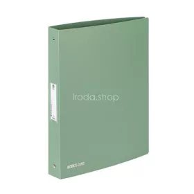   Gyűrűs könyv, 4 gyűrű, 40 mm, A4, VIQUEL "Business Class", khaki