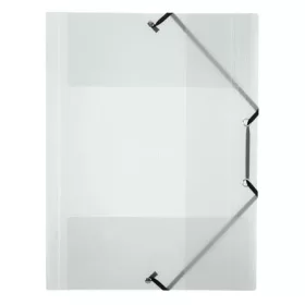   Gumis mappa, 15 mm, PP, A4, VIQUEL "Propyglass", áttetsző