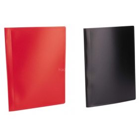   Bemutatómappa, 40 zsebes, A4, VIQUEL "Essentiel", fekete