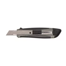   Univerzális kés, gumírozott markolat, 18 mm, MAUL, szürke