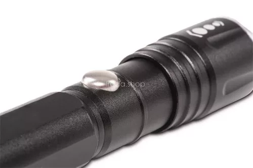 Elemlámpa, 1W, LED, 17 cm, MAUL "Dion", fekete