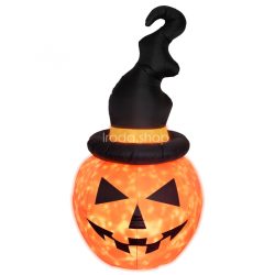   Home KD 180 T felfújható halloween tök, 183 cm, belső LED projektorral, beépített ventilátor, kül- és beltéri