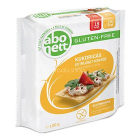   Extrudált kenyér, ABONETT, 100 g, kukoricás, gluténmentes