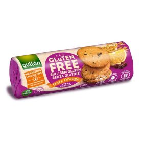 Keksz, 180 g, GULLÓN, gluténmentes, zabbal és naranccsal