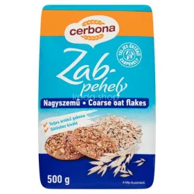 Zabpehely, 500 g, CERBONA, nagyszemű