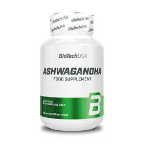 Ashwagandha, 60 tabletta, BIOTECH USA
