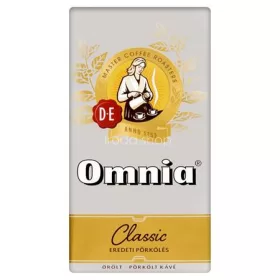   Kávé, pörkölt, őrölt, vákuumos csomagolásban, 250 g, DOUWE EGBERTS "Omnia"