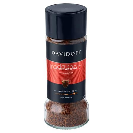 Instant kávé, 100 g, üveges, DAVIDOFF "Rich Aroma"