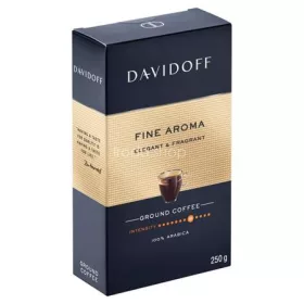  Kávé, pörkölt, őrölt, 250 g, DAVIDOFF "Fine Aroma"