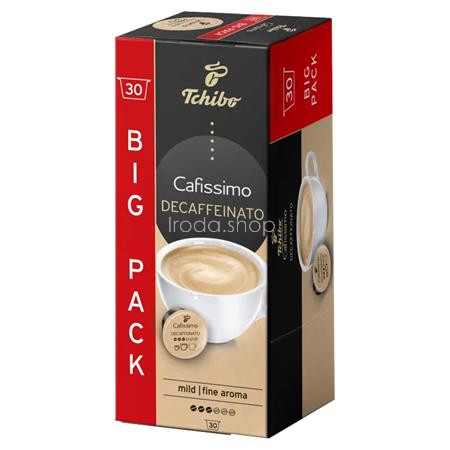 Kávékapszula, koffeinmentes, 30 db, TCHIBO "Cafissimo Decaffeinato"