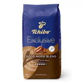   Kávé, pörkölt, szemes, 1000 g, TCHIBO "Exclusive Good Mood Blend"