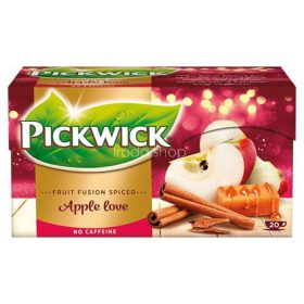   Gyümölcstea, 20x1,75 g, PICKWICK "Fruit Fusion", Apple Love