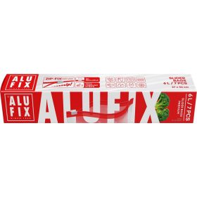 Cipzáras zacskó, 6 l, ALUFIX "Zipp Fix"