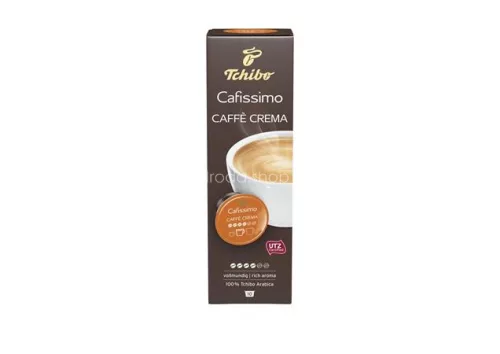 Kávékapszula, 10 db, TCHIBO "Cafissimo Caffé Crema Rich"