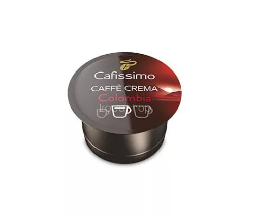Kávékapszula, 10 db, TCHIBO "Cafissimo Caffé Crema Colombia"