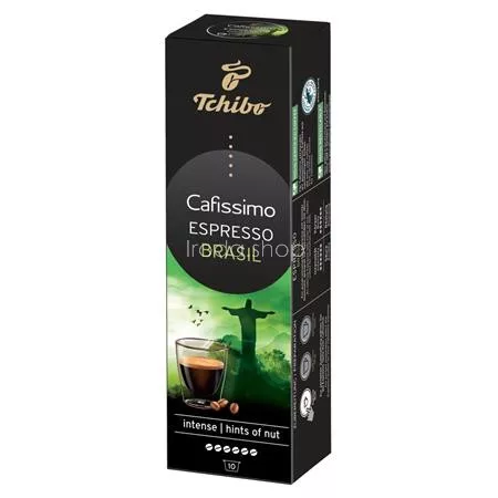 Kávékapszula, 10 db, TCHIBO "Cafissimo Espresso Brasil"