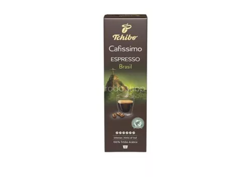 Kávékapszula, 10 db, TCHIBO "Cafissimo Espresso Brasil"
