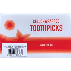 Fogvájó, fa, darabonként csomagolt, kb. 1000 szál