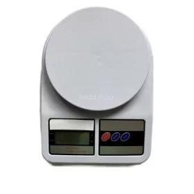 Konyhai mérleg, digitális, 7 kg terhelhetőség, fehér