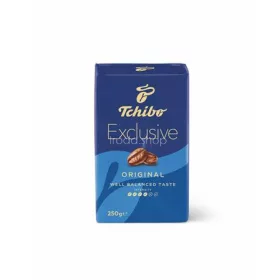   Kávé, pörkölt, őrölt, vákuumos csomagolásban, 250 g, TCHIBO "Exclusive"
