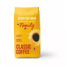   Kávé, pörkölt, szemes, 1000 g, EDUSCHO "Family"