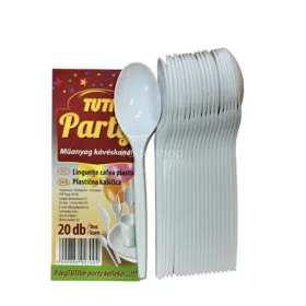   Kávéskanál, többször használatos, 20 db, TUTI "Party"