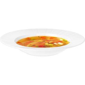   Mélytányér, ROTBERG, fehér, 23 cm, 6 db-os szett, "Oslo"