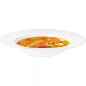   Mélytányér, ROTBERG, fehér, 23 cm, 6 db-os szett, "Oslo"