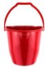 Felmosóvödör, csavarókosárral, 11 l, BONUS, piros