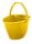Felmosóvödör, csavarókosárral, 11 l, BONUS, sárga