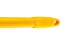 Nyél, menetes, alukróm, 140 cm, BONUS "Heavy Duty", sárga