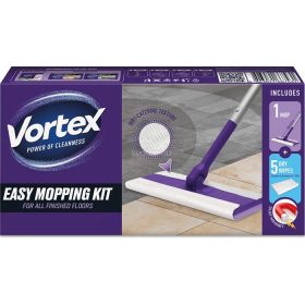 Kezdőkészlet, felmosó, száraz utántöltővel, VORTEX