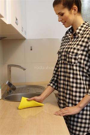 Szivacskendő, 3 db, VILEDA, sárga