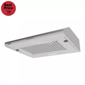   Home KPE 6020S konyhai páraelszívó TORNADO, három sebességfokozat, légszállítás: 200 m3/h, 38 W, 60 cm, rozsdamentes acél