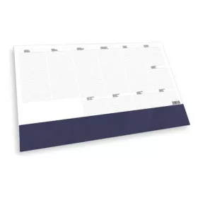   Könyökalátét, 576x407 mm, heti tervezővel, TOPTIMER "T110", kék