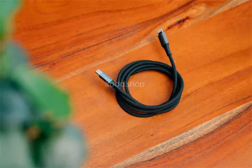 USB kábel, USB-C - Lightning (Apple), 1,2m, VERBATIM, fekete