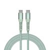 USB kábel, USB-C - USB-C, 1,2 m, 100W, mágneses, VERBATIM, zöld