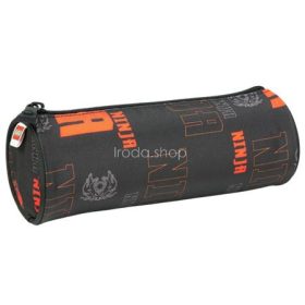   Tolltartó, henger alakú, cipzáras, LEGO "Ninjago Dragon Energy", fekete-mintás