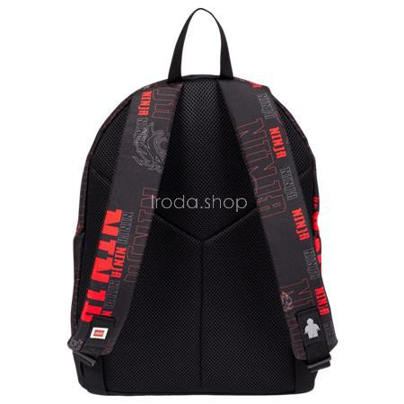 Hátizsák, LEGO "Ninjago Dragon Energy", fekete-mintás