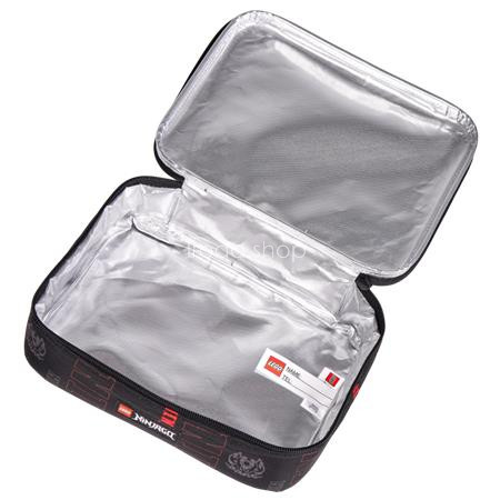 Uzsonnás táska, LEGO "Ninjago Dragon Energy", fekete-mintás