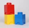 Tárolódoboz, szögletes, LEGO, piros