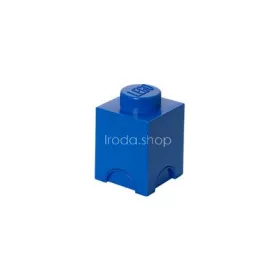 Tárolódoboz, szögletes, LEGO, kék