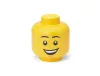Tárolódoboz, fej, kicsi, LEGO, Happy Boy