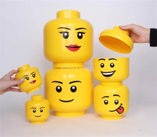 Tárolódoboz, mini, LEGO, Girl