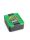 Uzsonnás doboz, LEGO "Ninjago", zöld-fekete-mintás