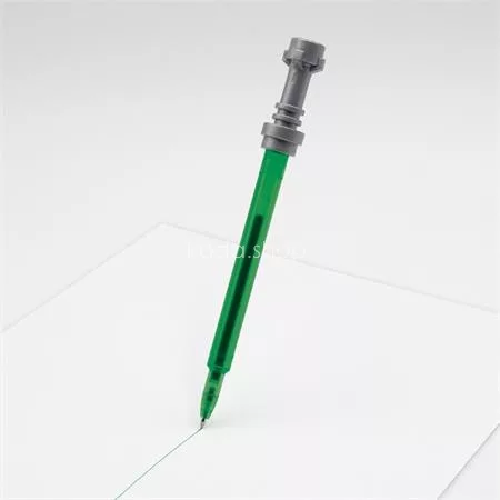 Zseléstoll, 0,7 mm, fénykard, LEGO "Star Wars", zöld