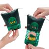 Tolltartó, cipzáras, pop-up, LEGO "Ninjago Lloyd", fekete-zöld-mintás