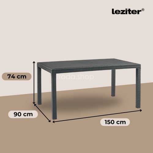 Hellma 6+1 kerti bútor garnitúra szett