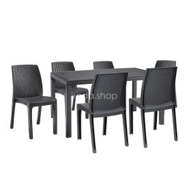 Hellda 6+1 kerti bútor garnitúra szett